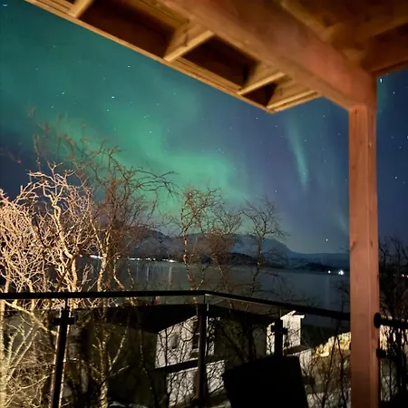 Private In Malangen Northern Lights And Fjord Lejlighed Kjerrvika