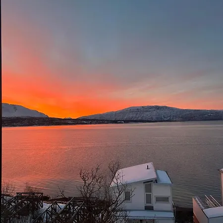 Private In Malangen Northern Lights And Fjord Lejlighed *