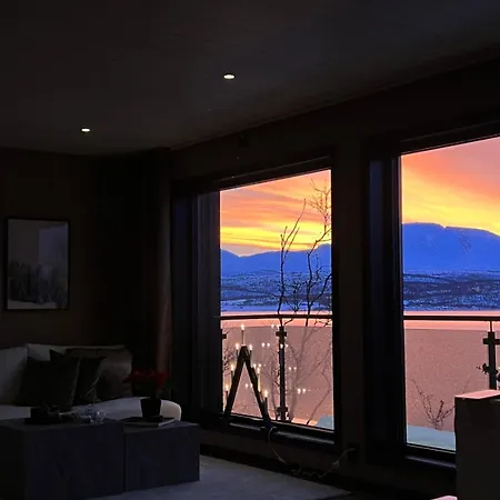 Private In Malangen Northern Lights And Fjord Lejlighed